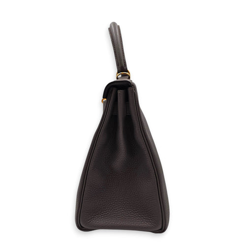 Kelly 28 Etain in Togo Gold hardware CL2605-21173 4