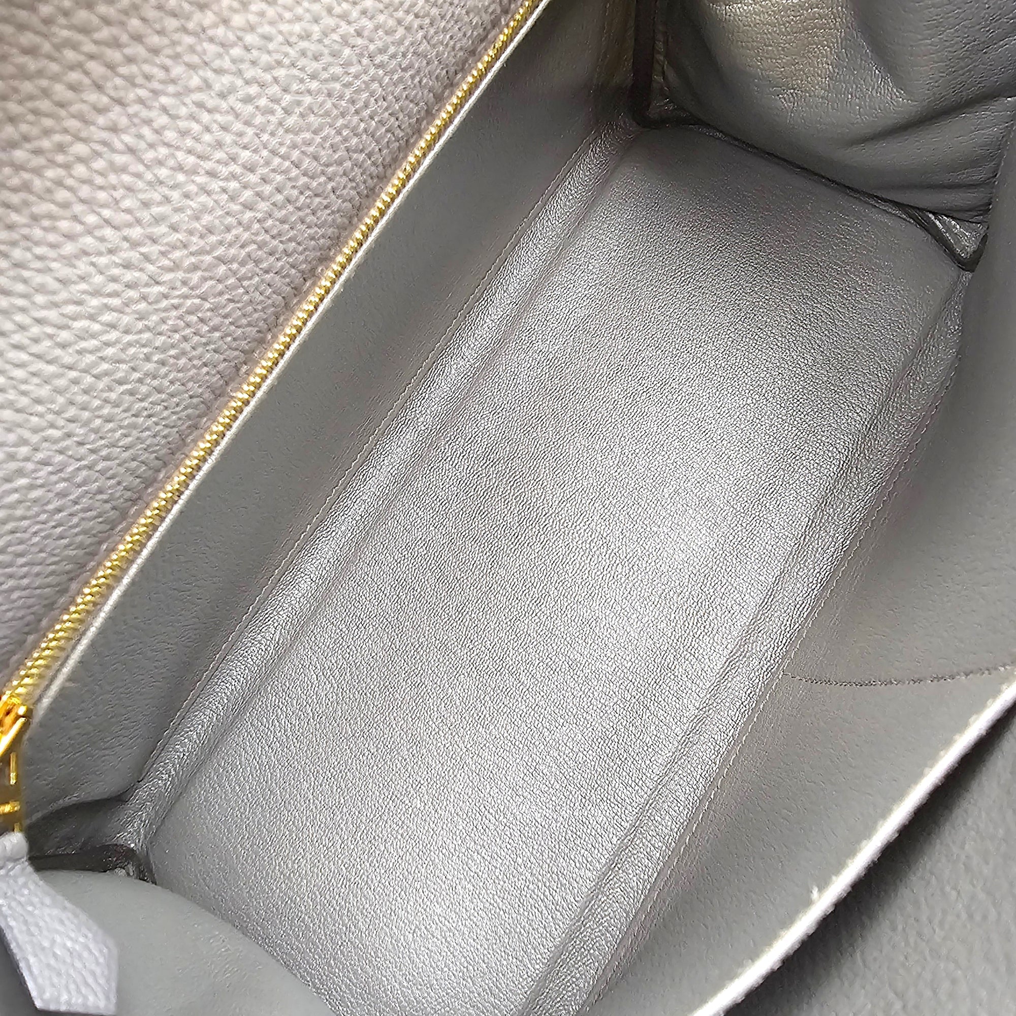 Kelly 28 Etain in Togo Gold hardware CL2605-21173 6