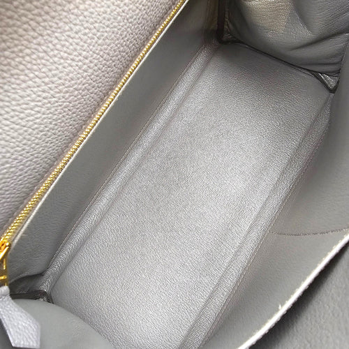 Kelly 28 Etain in Togo Gold hardware CL2605-21173 6