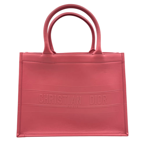 Book Tote Pink Top Handle Bag in Calfskin CL2605-21184 1