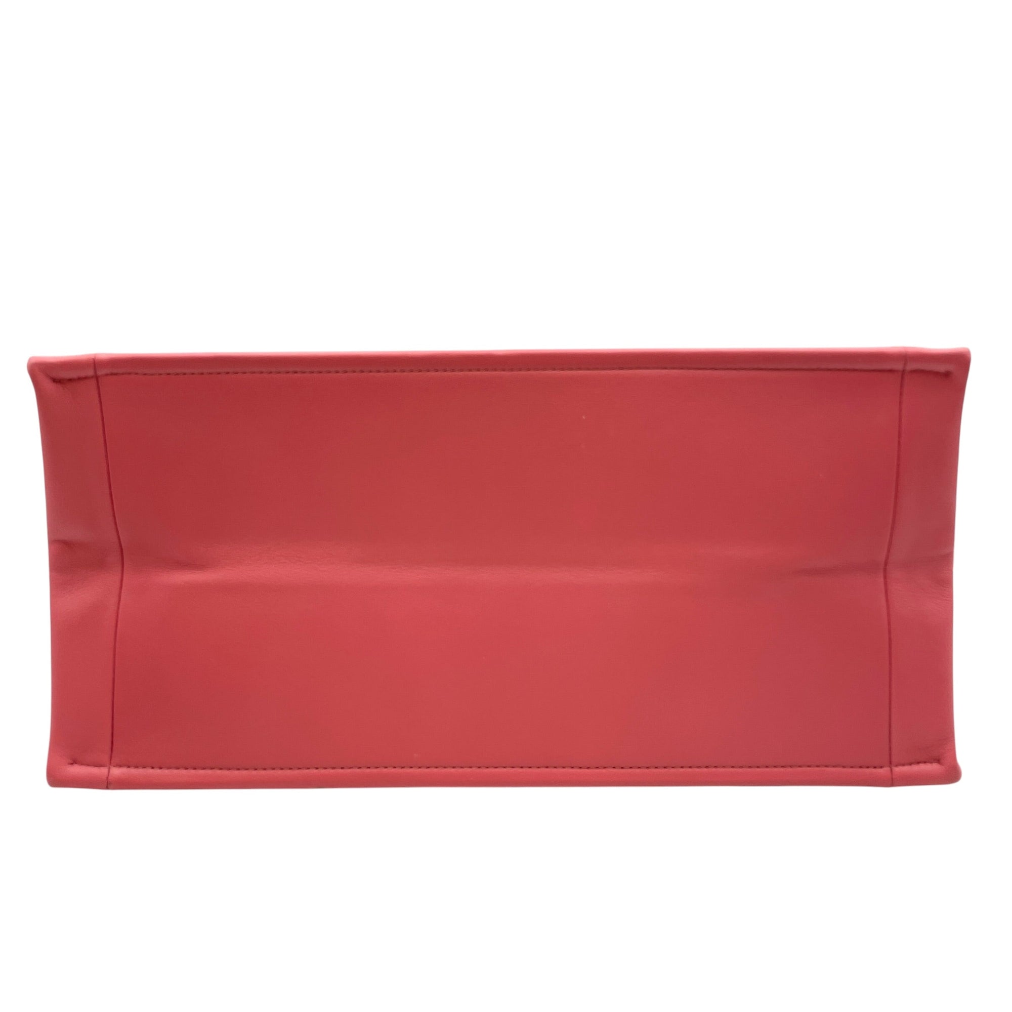 Book Tote Pink Top Handle Bag in Calfskin CL2605-21184 5