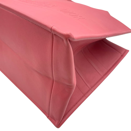 Book Tote Pink Top Handle Bag in Calfskin CL2605-21184 6
