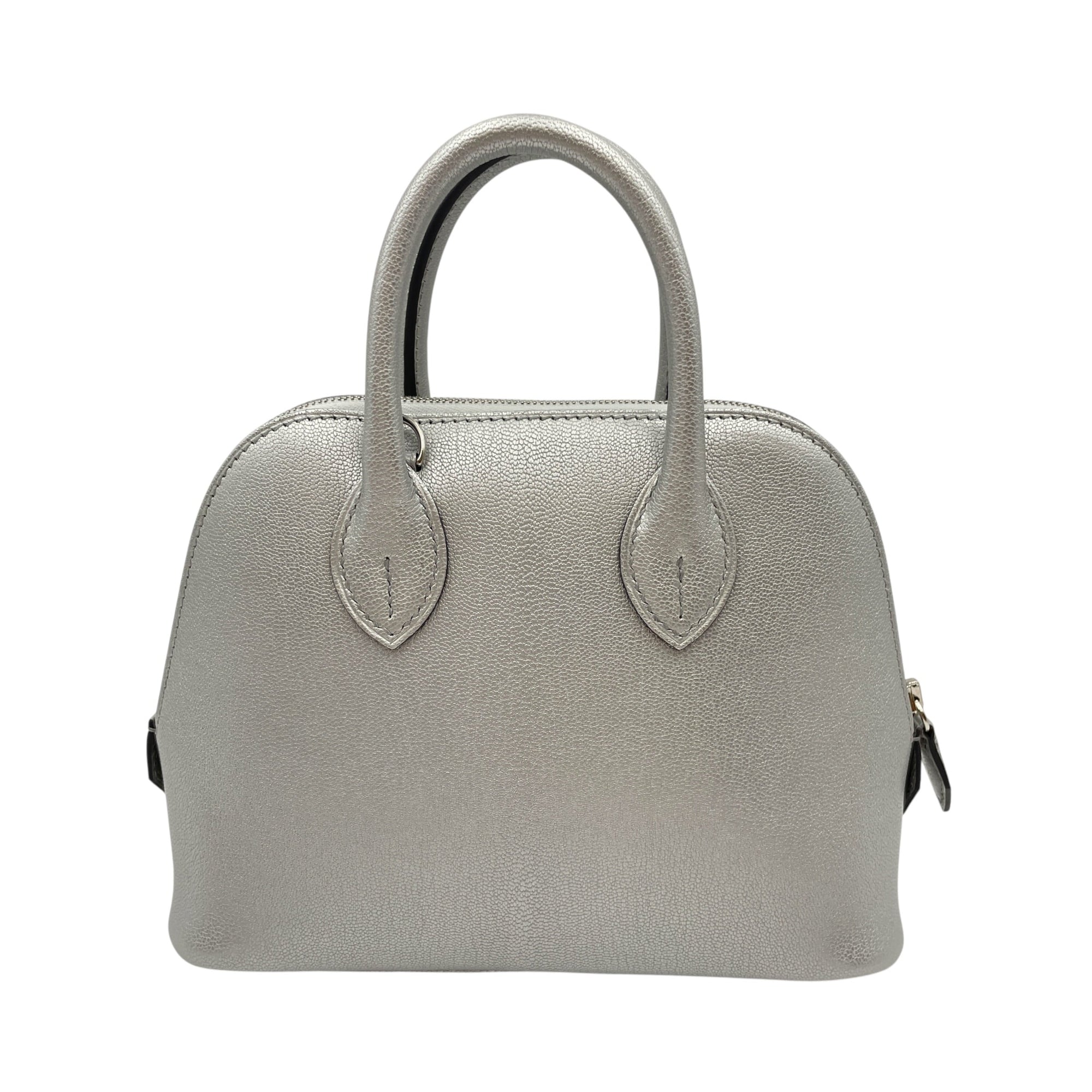 Bolide 1923 Mini Argent in Chevre Chamkilight Palladium hardware CL2605-21196 2
