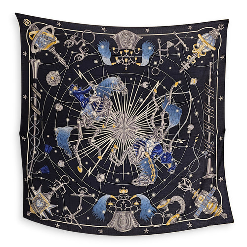 Chorus Stellarum Shawl 140 Marine/Indigo/Blanc Shawl