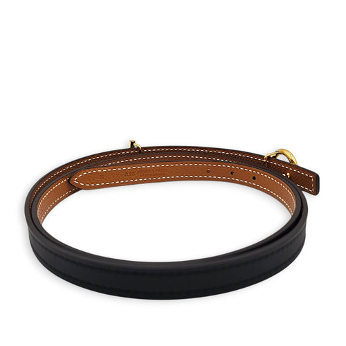 Carrousel  13mm x 85cm Black/Gold Belt Kit in Epsom/Swift Gold hardware CL2605-21203 2