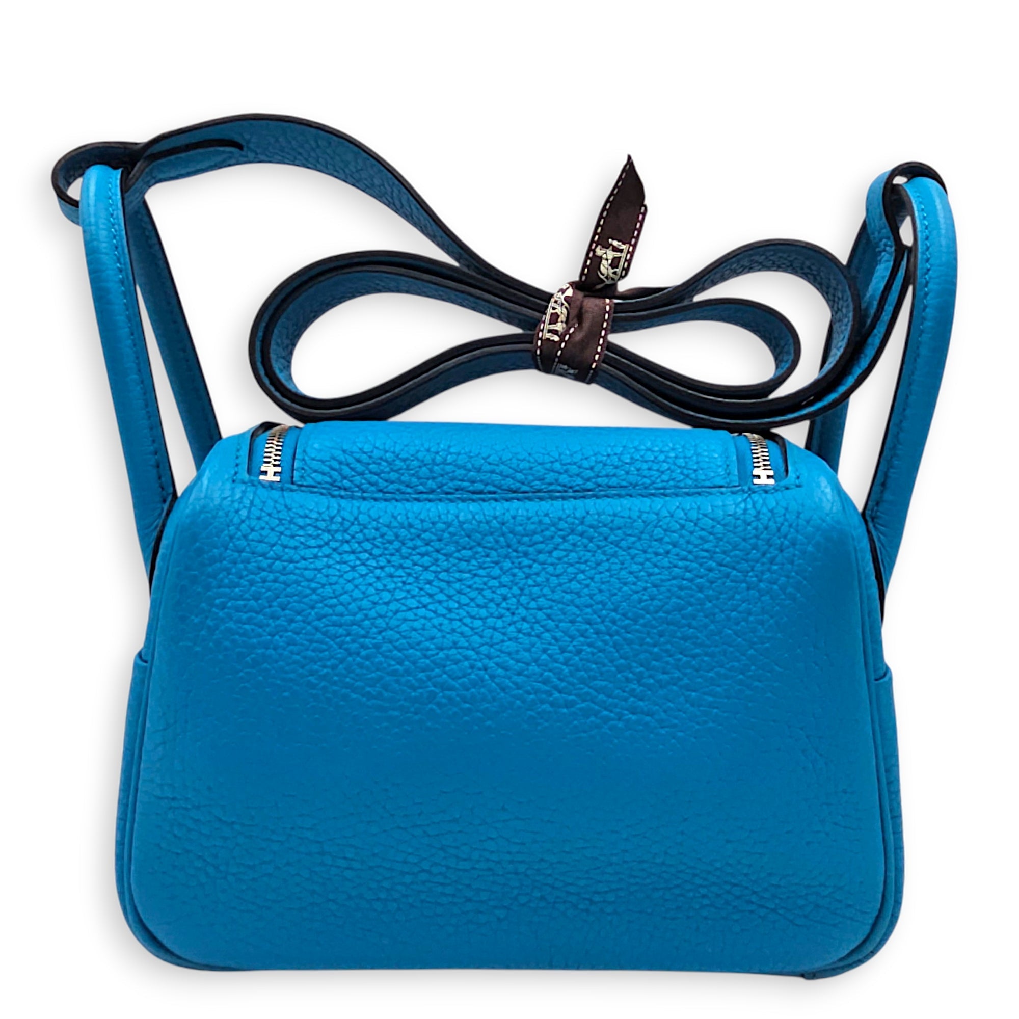 Lindy Mini Blue Frida in Clemence Palladium hardware CL2605-21209 2