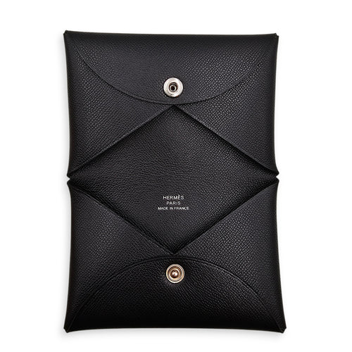 Calvi Card Holder Black Card Holder in Madame