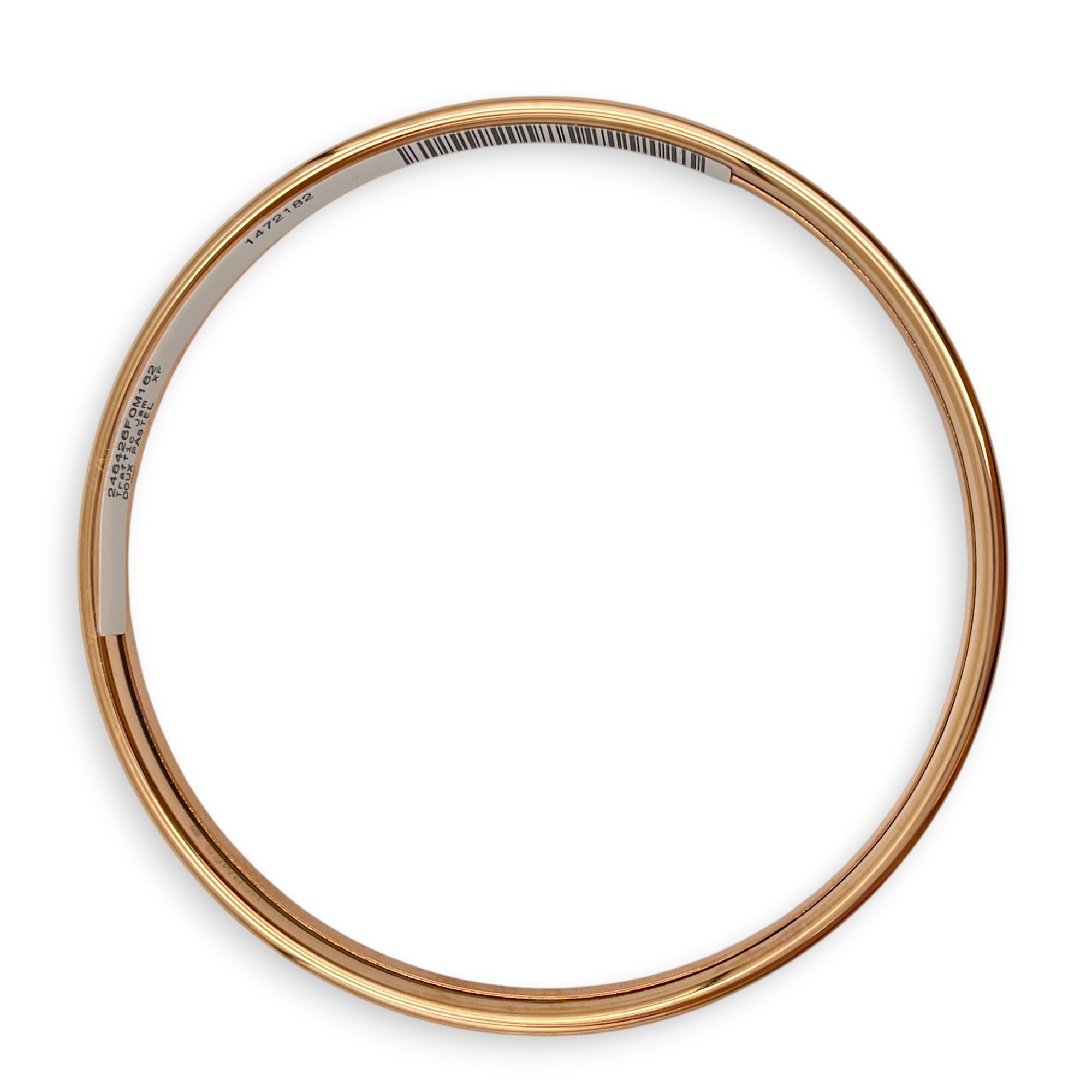 Traffic Jam Bangle. Sz: XS Doux Pastel Rose Gold hardware