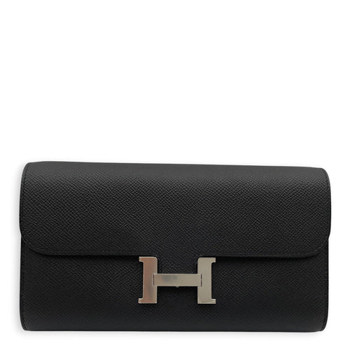 Constance To Go Black Crossbody Bag in Epsom Palladium hardware CL2605-21238 1