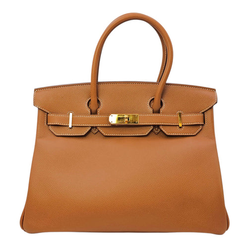 Birkin 30 Gold in Epsom Gold hardware CL2605-21254 1