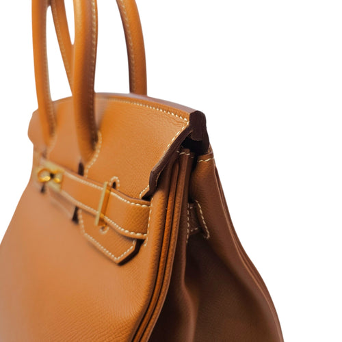 Birkin 30 Gold in Epsom Gold hardware CL2605-21254 18