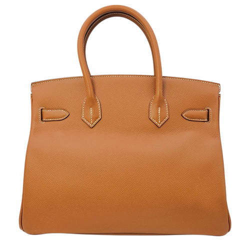 Birkin 30 Gold in Epsom Gold hardware CL2605-21254 2