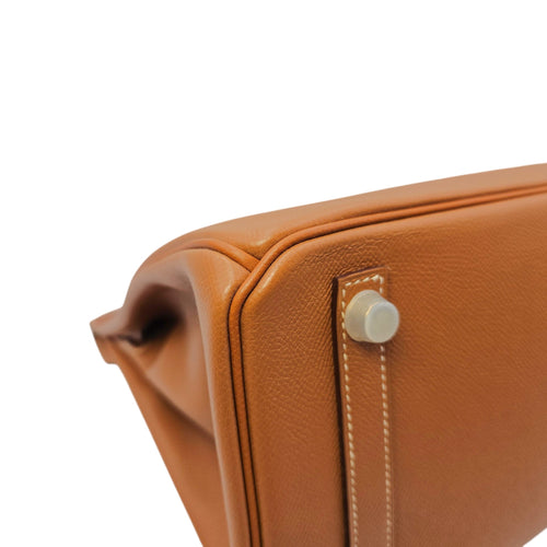 Birkin 30 Gold in Epsom Gold hardware CL2605-21254 7