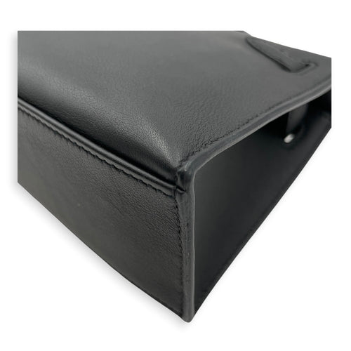 Kelly Pochette Black in Swift Gold hardware