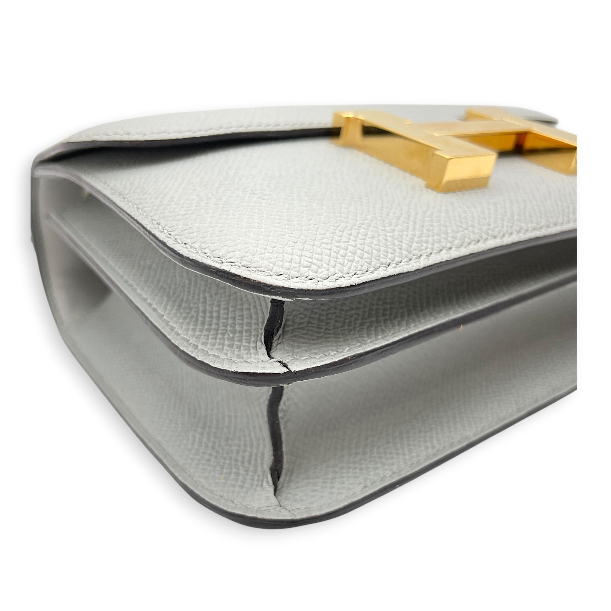 Constance 18 Blue Glacier in Epsom Gold hardware CL2605-21262 6