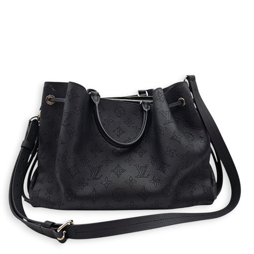 Bella Tote Mahina Black Shoulder Bag in Calfskin Silver hardware CL2605-21264 1