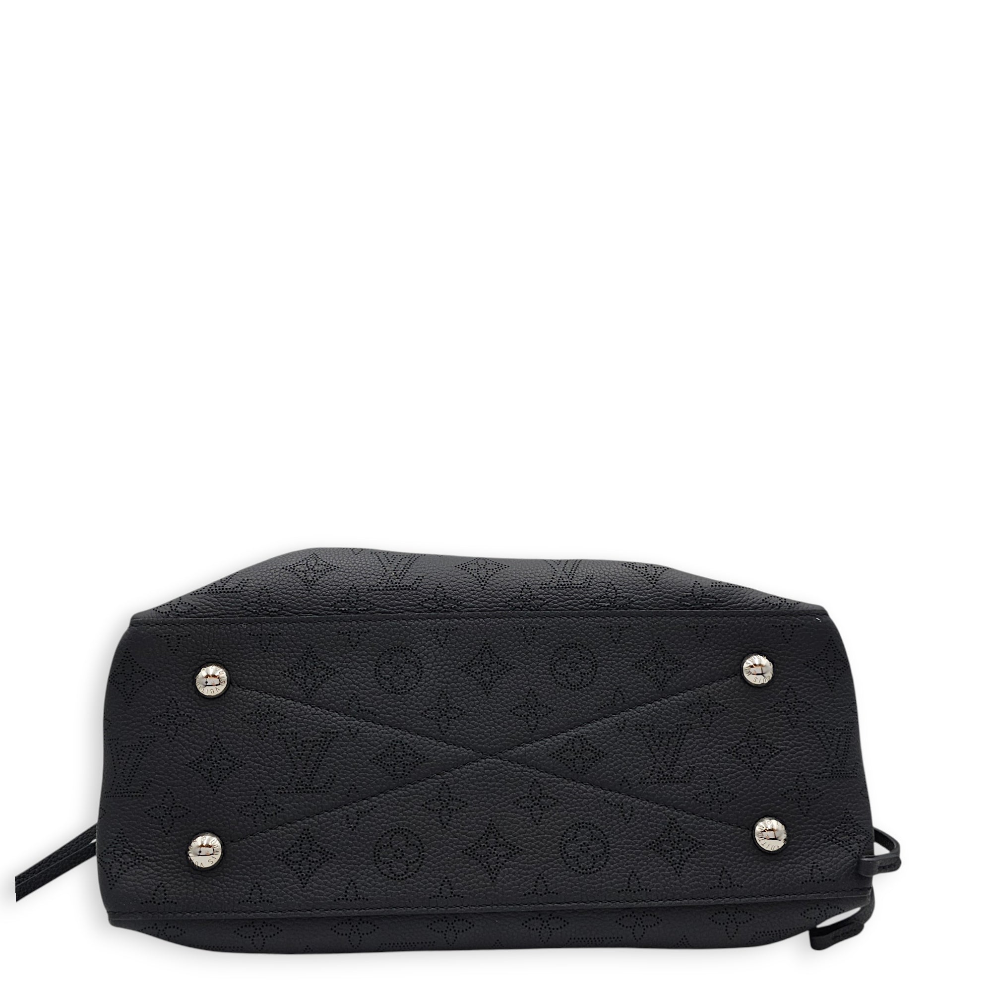 Bella Tote Mahina Black Shoulder Bag in Calfskin Silver hardware CL2605-21264 5