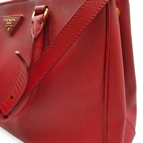 Galleria Tote Red Shoulder Bag in Saffiano Leather CL2605-21266 10