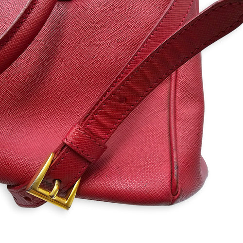 Galleria Tote Red Shoulder Bag in Saffiano Leather CL2605-21266 11