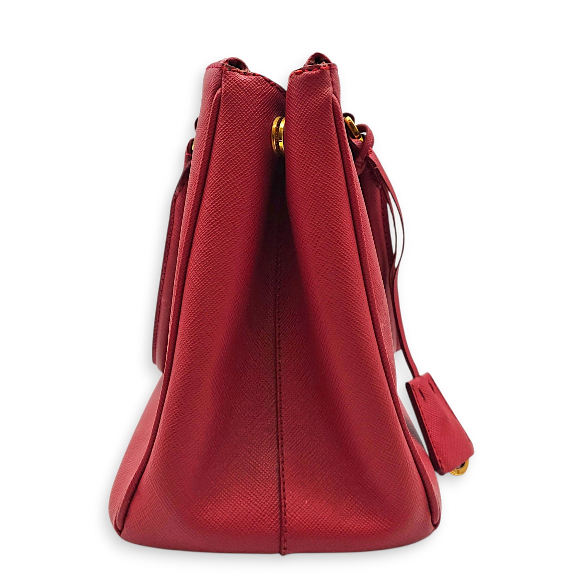 Galleria Tote Red Shoulder Bag in Saffiano Leather CL2605-21266 3