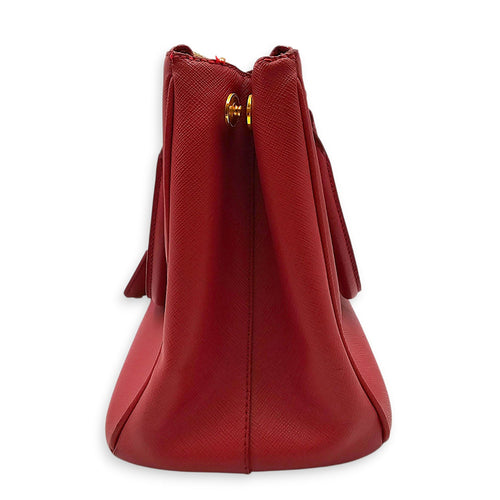 Galleria Tote Red Shoulder Bag in Saffiano Leather CL2605-21266 4