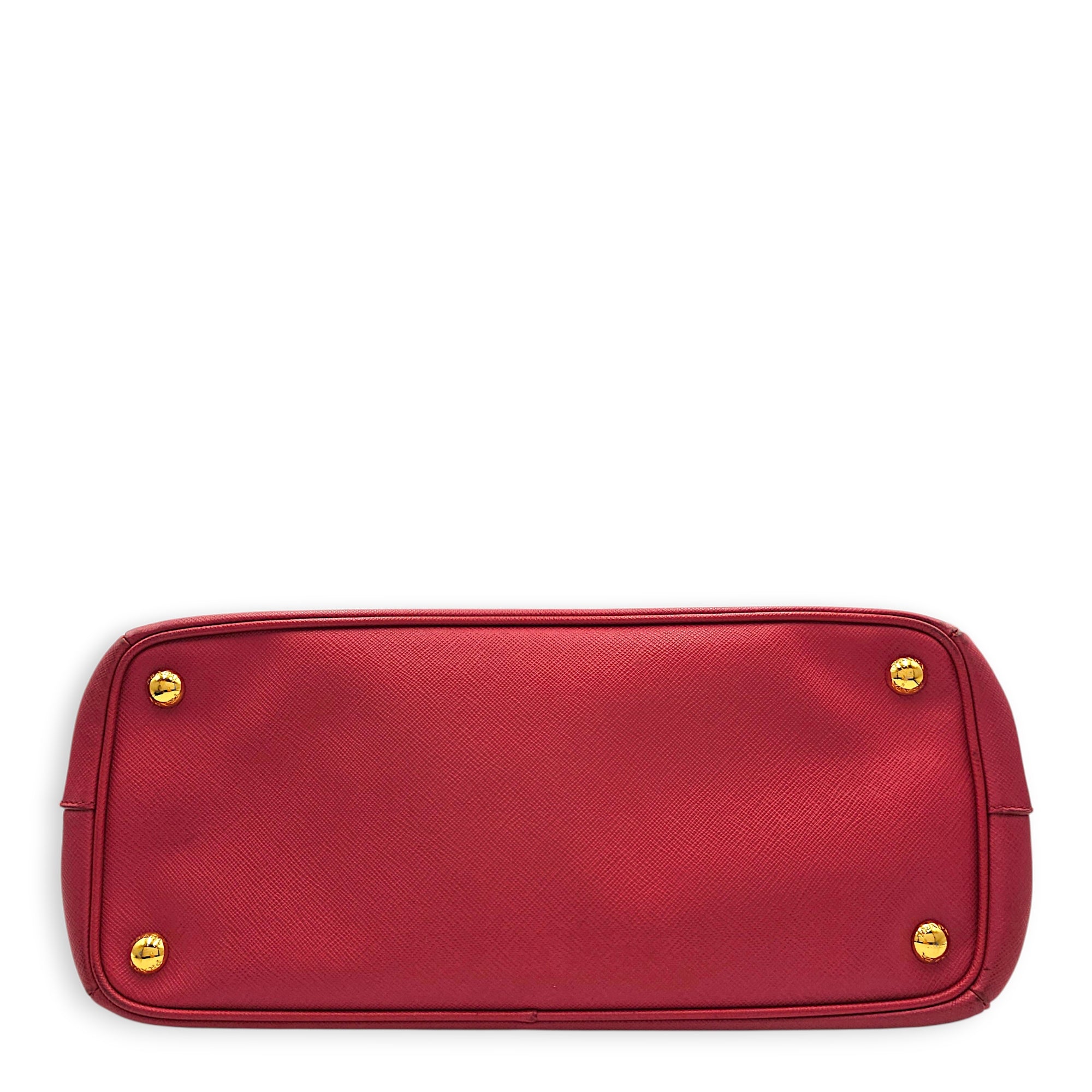 Galleria Tote Red Shoulder Bag in Saffiano Leather CL2605-21266 5