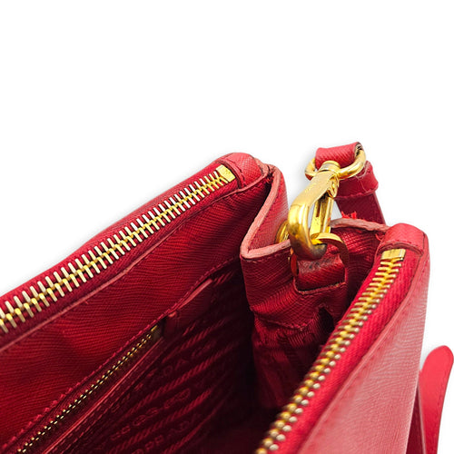 Galleria Tote Red Shoulder Bag in Saffiano Leather CL2605-21266 7