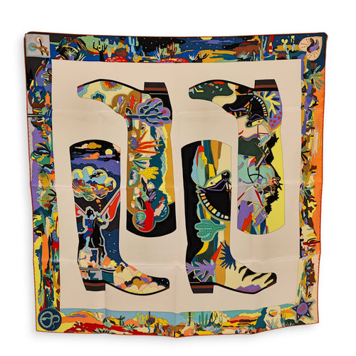 Bottes Story 90 Rose Pale/Noir Scarf CL2605-21267 1
