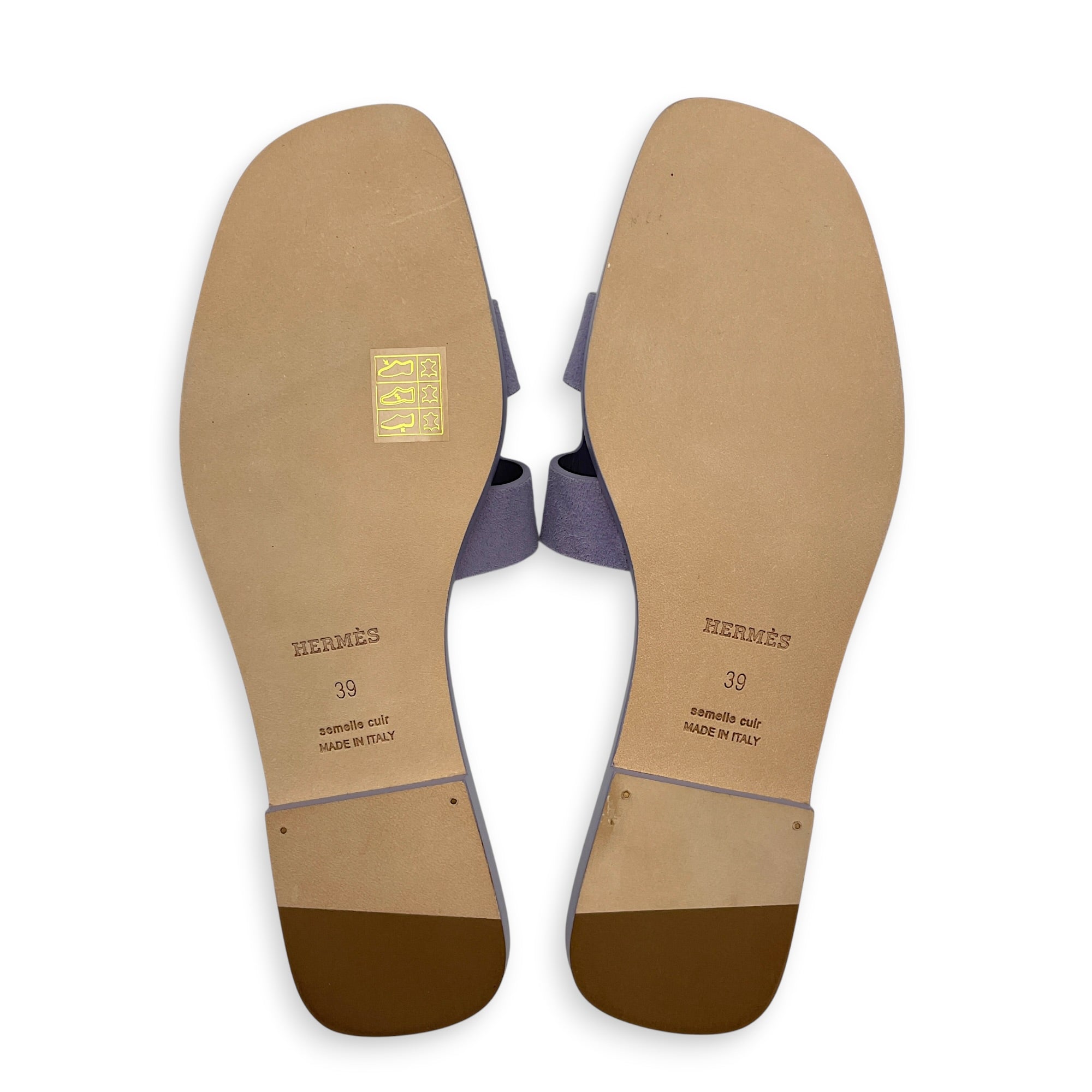 Oran 39 Violet Glycine Sandals in Suede Leather CL2605-21268 2