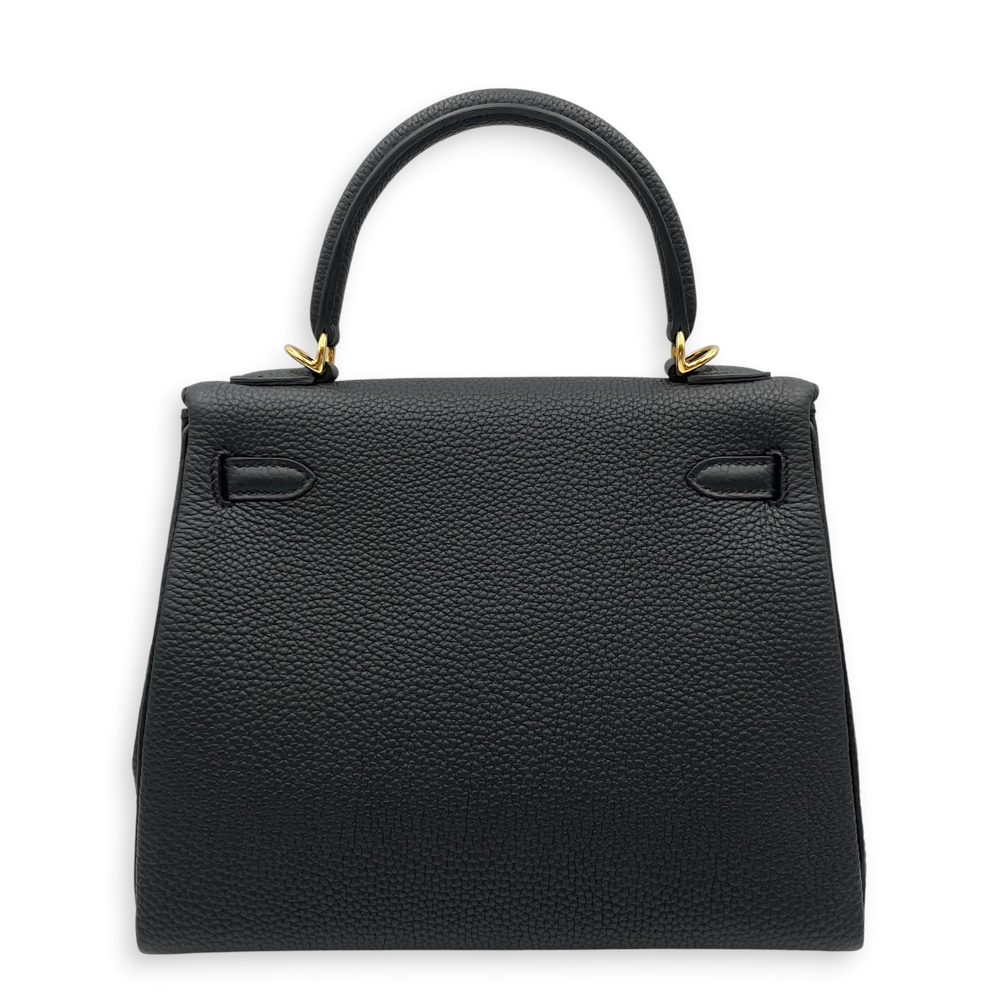 Kelly 25 Black in Togo Gold hardware CL2605-21272 2