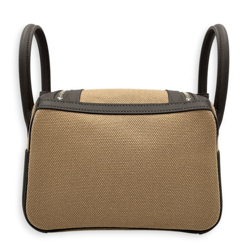 Lindy II Mini Bai brun/Mousse in Swift/Toile Goeland Palladium hardware CL2605-21287 2
