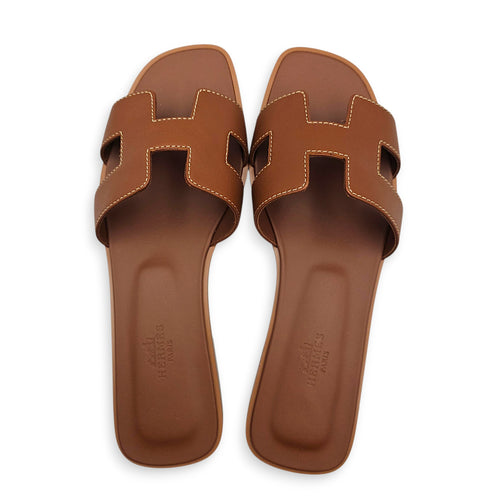 Oran Sandal. Sz:38.5 Gold Sandals