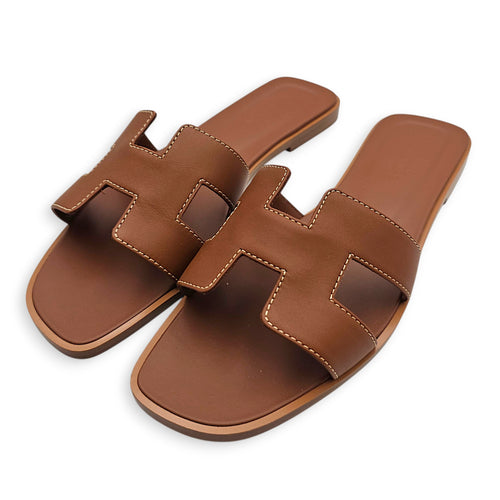 Oran Sandal. Sz:38.5 Gold Sandals