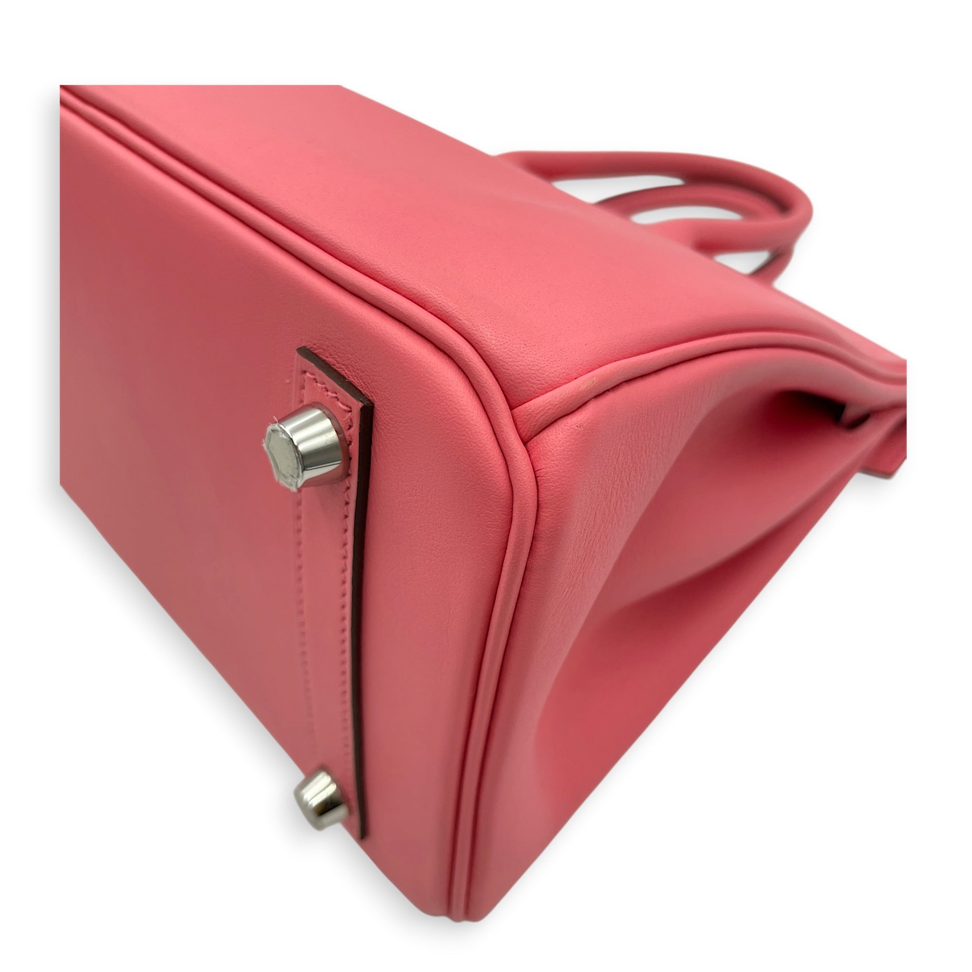 Birkin 25 Rose Ete in Swift Palladium hardware CL2605-21293 8