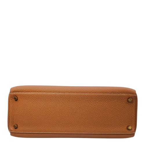 Kelly 35 Gold in Togo Gold hardware CL2605-21294 5