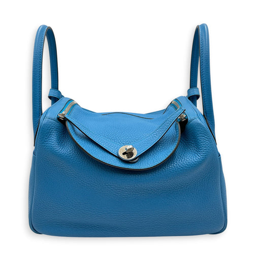 Verso Lindy 30 Blue Zanzibar/Malachite in Clemence Palladium hardware CL2605-21307 1