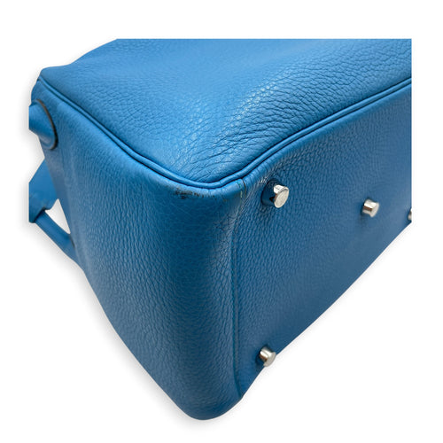 Verso Lindy 30 Blue Zanzibar/Malachite in Clemence Palladium hardware
