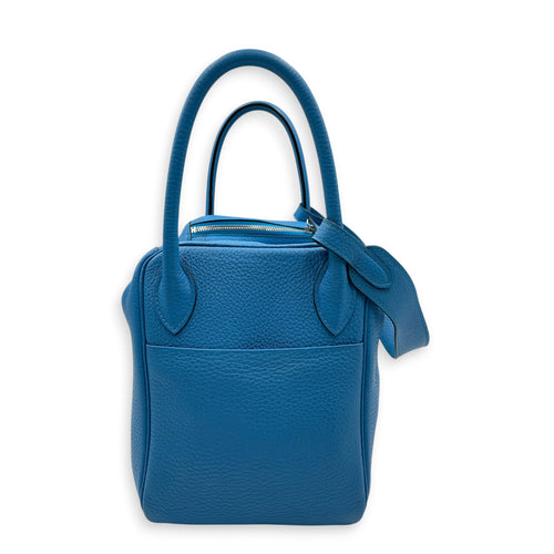Verso Lindy 30 Blue Zanzibar/Malachite in Clemence Palladium hardware