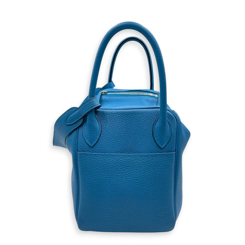 Verso Lindy 30 Blue Zanzibar/Malachite in Clemence Palladium hardware CL2605-21307 4