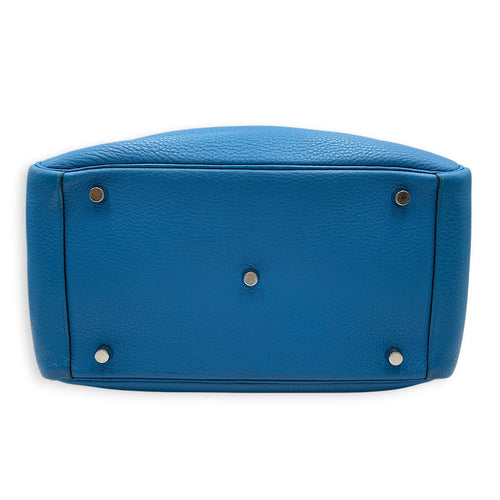Verso Lindy 30 Blue Zanzibar/Malachite in Clemence Palladium hardware CL2605-21307 8