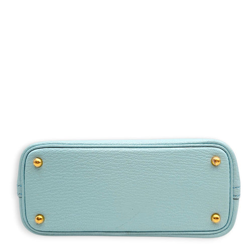 Bolide 1923 Mini Blue Zephyr in Chevre Mysore Gold hardware CL2605-21319 5