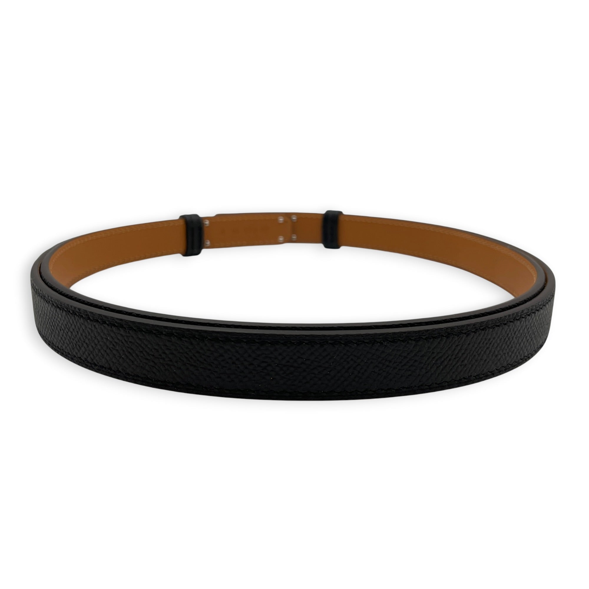 Kelly 18 Black Belt in Epsom Palladium hardware CL2605-21326 2
