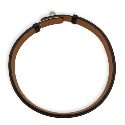 Kelly 18 Black Belt in Epsom Palladium hardware CL2605-21326 3