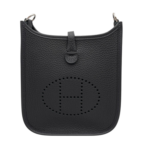 Evelyne Mini Caban  in Clemence Palladium hardware