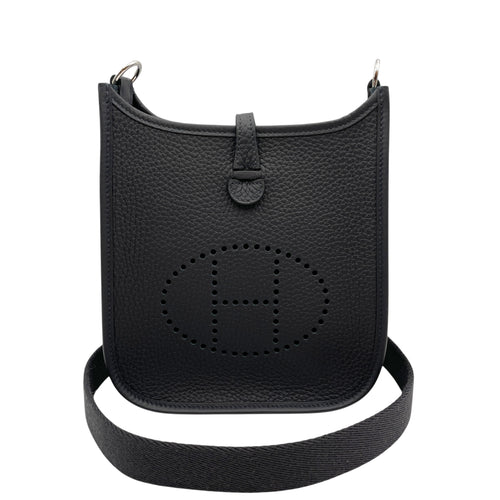 Evelyne Mini Caban  in Clemence Palladium hardware