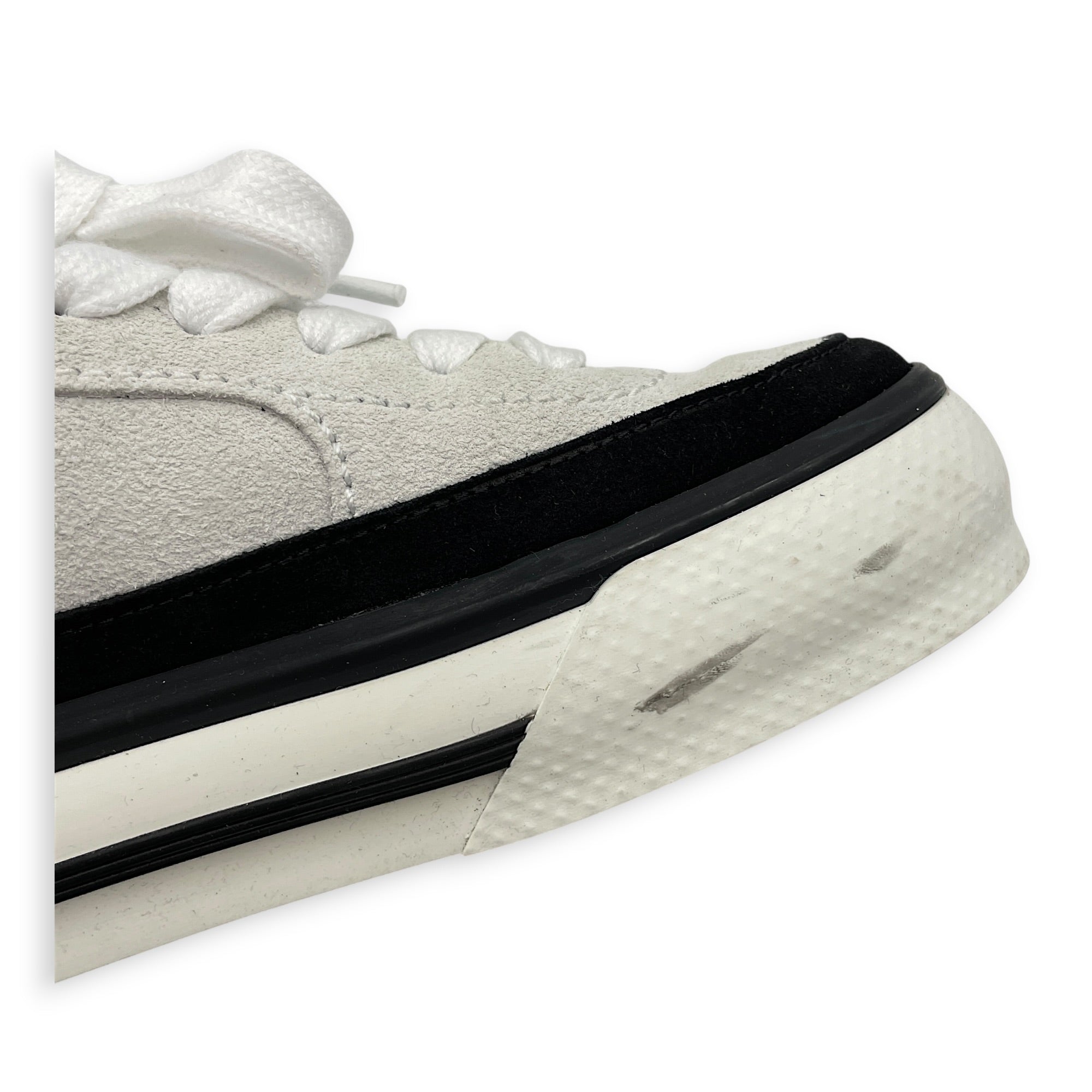 Sneakers 36.5 White in Suede Leather CL2605-21350 4