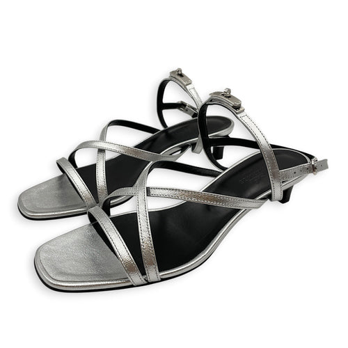 Muse 40 38 Argent Sandals in Goat Leather Palladium hardware CL2605-21357 3
