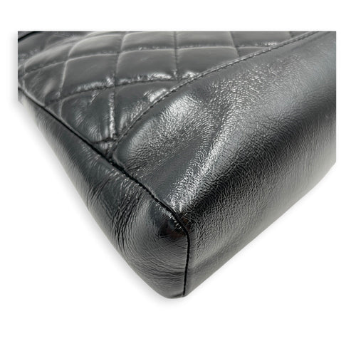 31 Shopping Bag Mini Black Top Handle Bag in Calfskin Gold hardware CL2605-21362 11