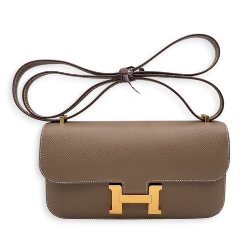 Constance Elan Etoupe in Epsom Gold hardware