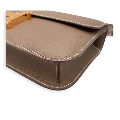 Constance Elan Etoupe in Epsom Gold hardware